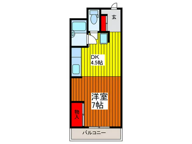 リバレインハイム 2階階 間取り