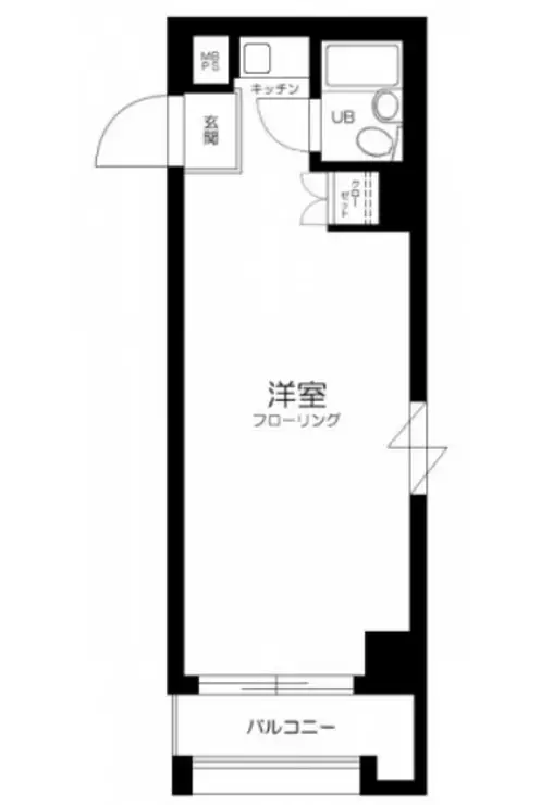 日本橋ロイヤルプラザ 3階階 間取り