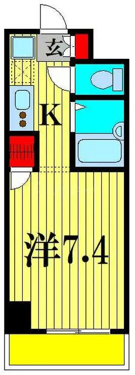 ラグジュアリーガーデン東松戸 12階階 間取り