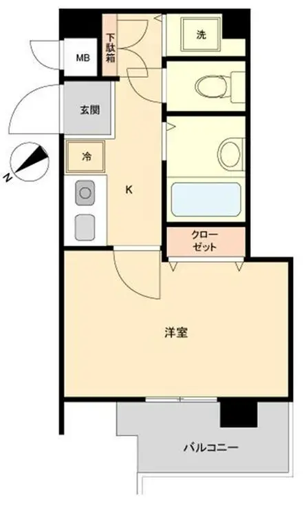 グランヴァン池袋西 2階階 間取り
