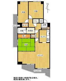 サエラ14TH(3LDK/12階)の間取り写真