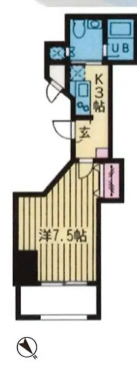 シティハイツ成増 10階階 間取り