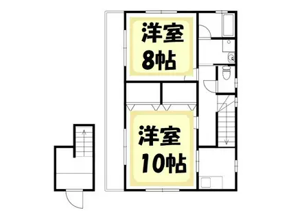CASA松伏(2K/2階)の間取り写真