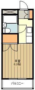 タウンプレジオ(1K/3階)の間取り写真