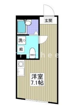 COCOFLAT 田端I(ワンルーム/3階)の間取り写真
