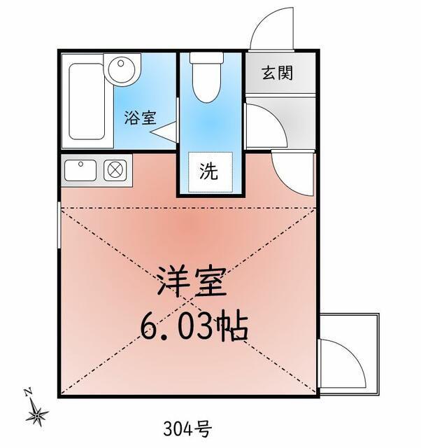 要DOMITORY(ワンルーム/3階)の間取り写真