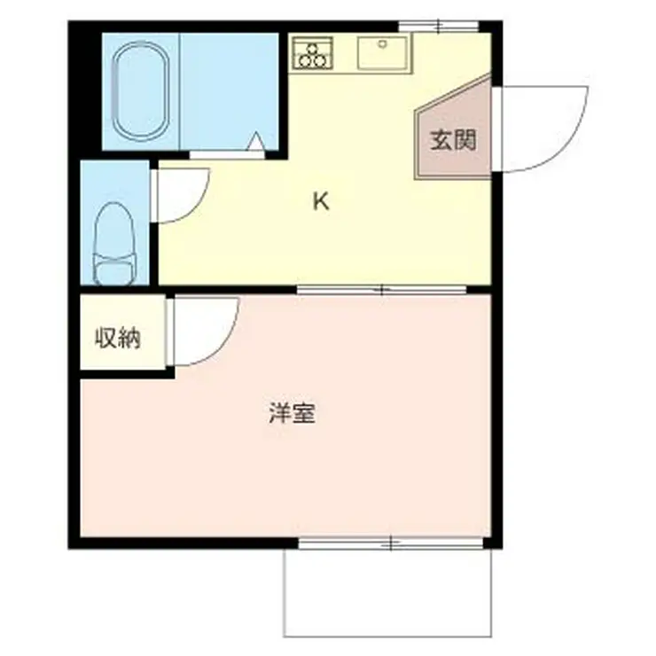 エクセルちとせB 1階階 間取り