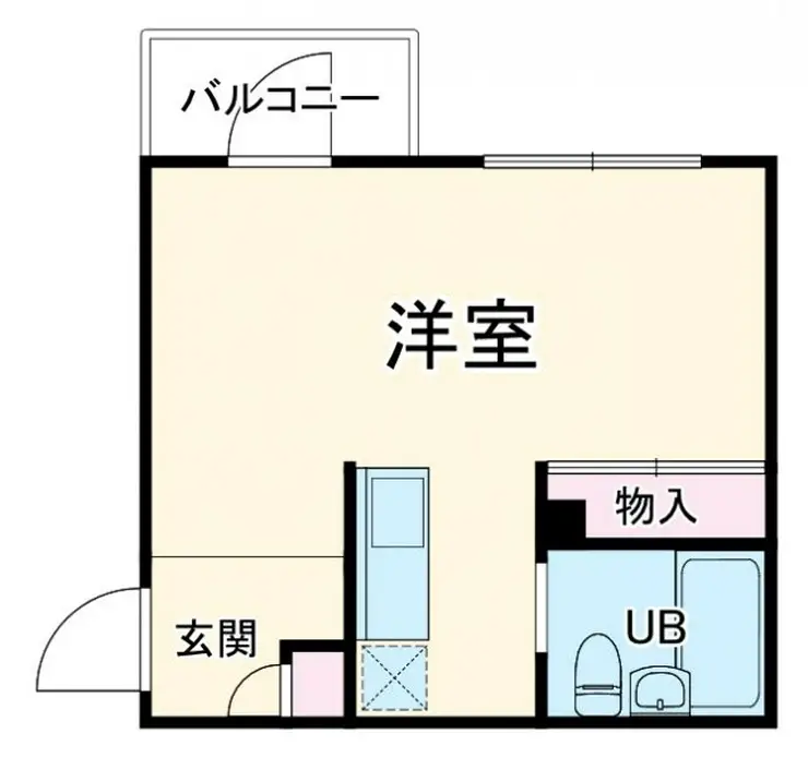 メゾンソレイユ 3階階 間取り