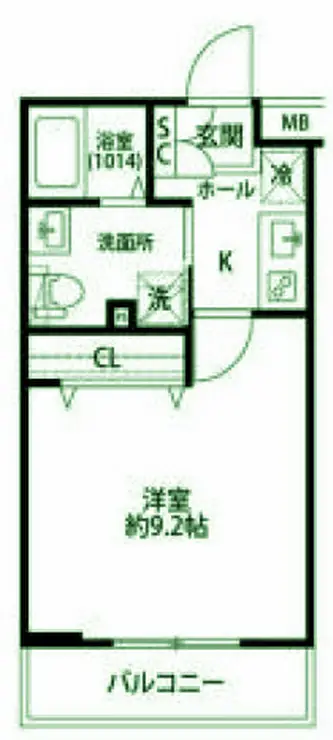 プレール・ドゥーク学芸大学 2階階 間取り