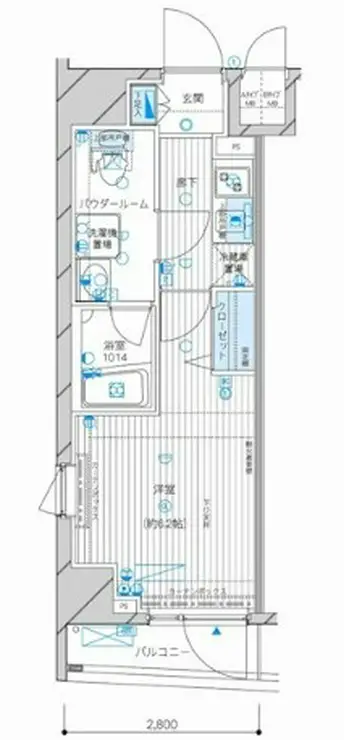 メインステージ高円寺 4階階 間取り