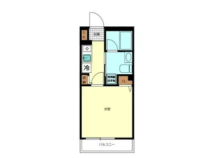 アクセス板橋本町(1K/5階)の間取り写真