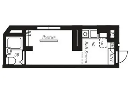 PLATINUM FORME NISHISUGAMO(ワンルーム/4階)の間取り写真