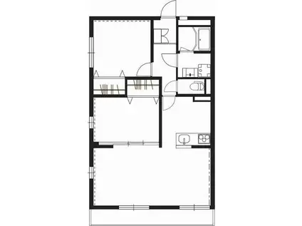 リブリ・アフィニティ(2LDK/2階)の間取り写真