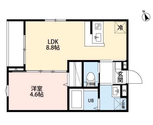 ROBOT HOME HOSHIGAOKA(1LDK/3階)の間取り写真