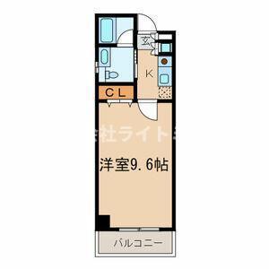サンモールエイト小石川(1K/8階)の間取り写真