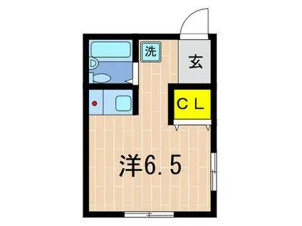 RICマンション(ワンルーム/3階)の間取り写真