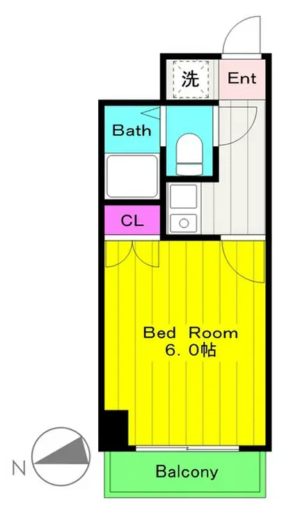 ダイホープラザ調布 3階階 間取り