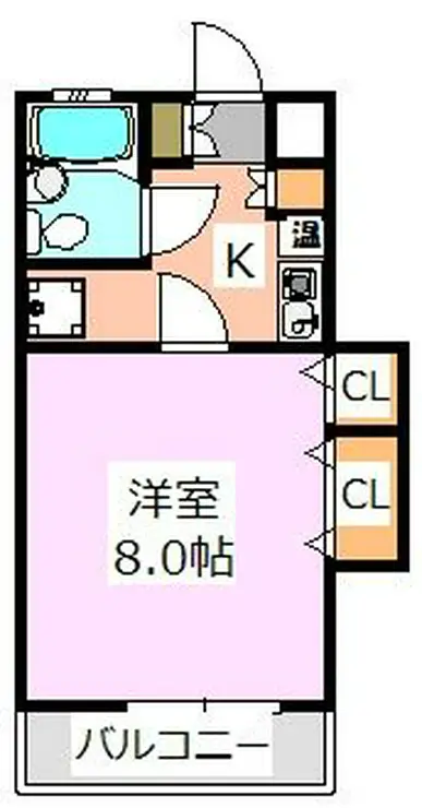 MYフラット宮堀 2階階 間取り