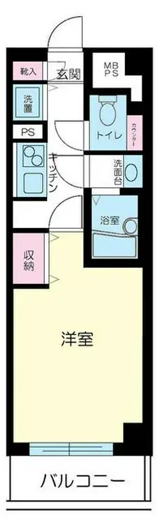 メゾン・ド・ヴィレ荻窪 1階階 間取り