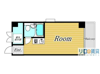 ビジネスVIP第2新大阪(ワンルーム/6階)の間取り写真