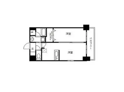 プレサンス名古屋STATIONサティナ(1LDK/10階)の間取り写真