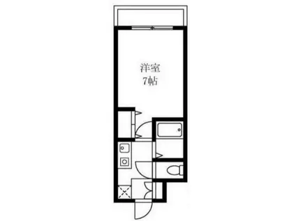 YURIGAOKAPLACE(1K/5階)の間取り写真