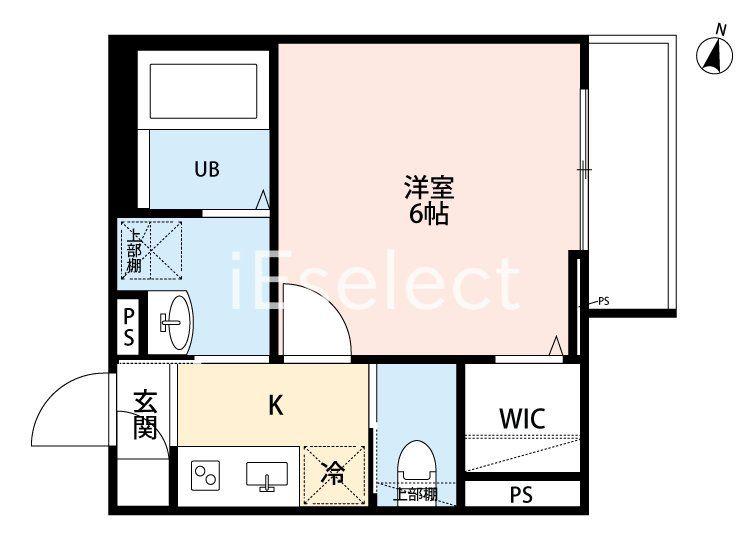 ROBOT HOME 西都賀(1K/1階)の間取り写真