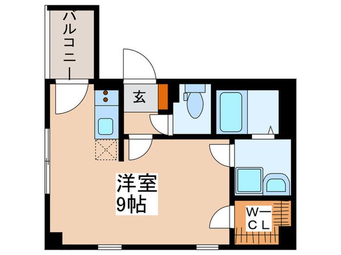 吉祥寺PLUS(ワンルーム/2階)の間取り写真