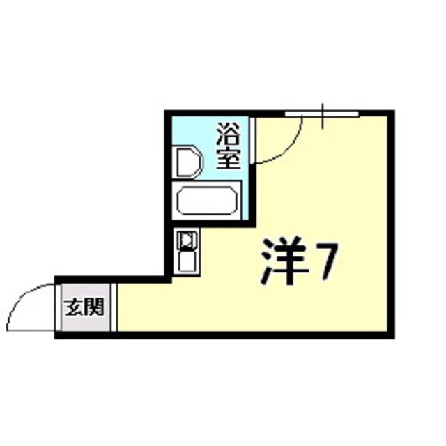 れじでんしあ甲東園(ワンルーム/4階)の間取り写真