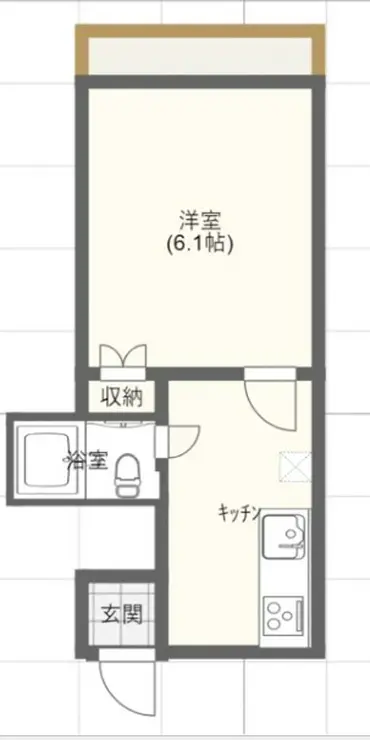 飛田給ハイム 2階階 間取り
