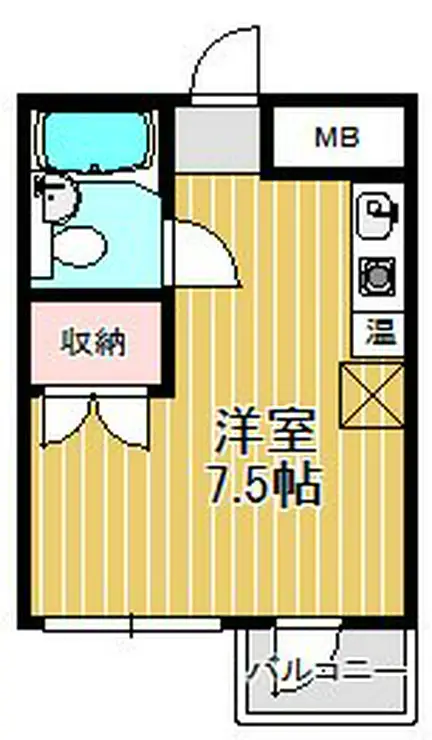 戸田ルーベンス 4階階 間取り