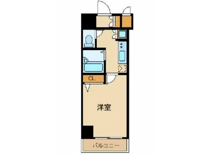 フェニックス荻窪参番館(1K/6階)の間取り写真