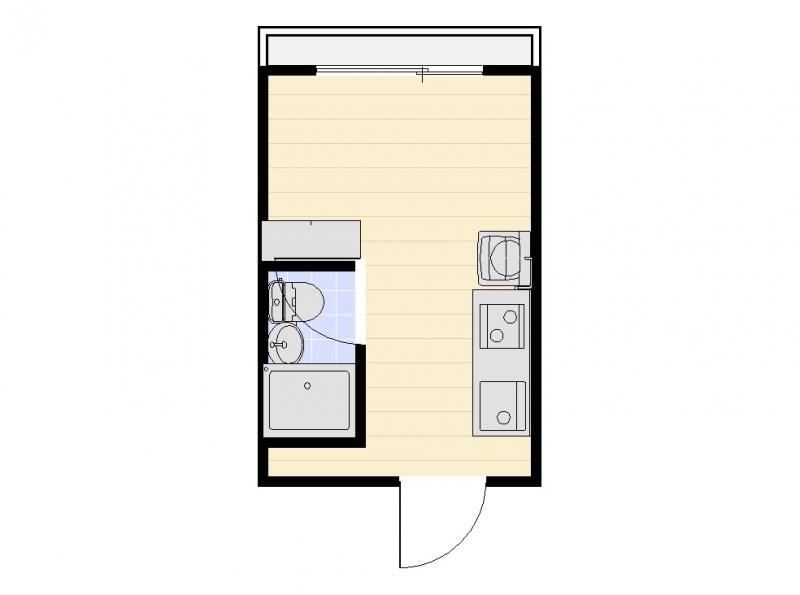 エステート番町ハウス(ワンルーム/3階)の間取り写真