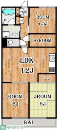 リアライズ熊谷(3SLDK/2階)の間取り写真