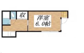 東長崎ハイム(1K/1階)の間取り写真