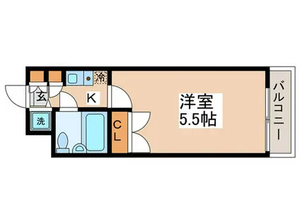 プレイアデ荻窪(1K/3階)の間取り写真