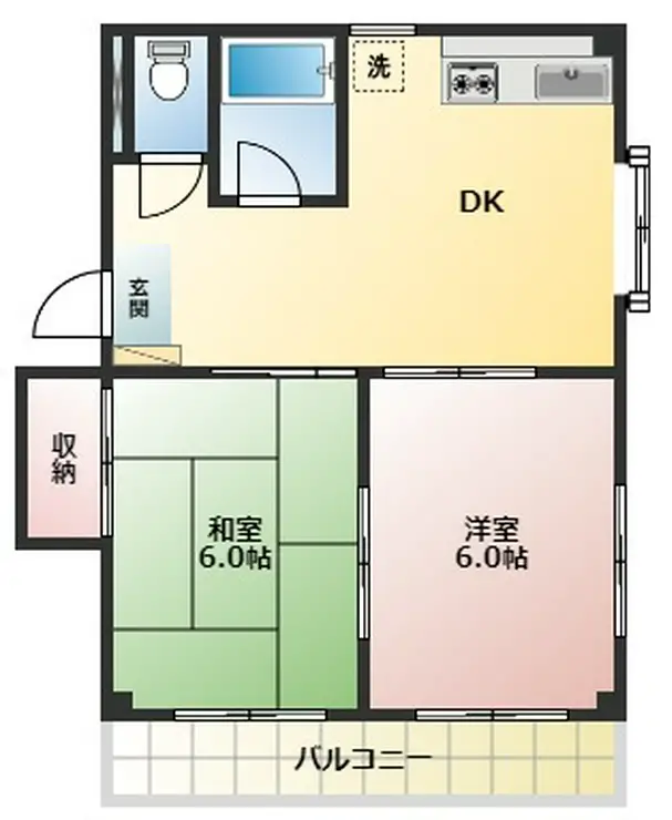 レルシア戸田公園 3階階 間取り