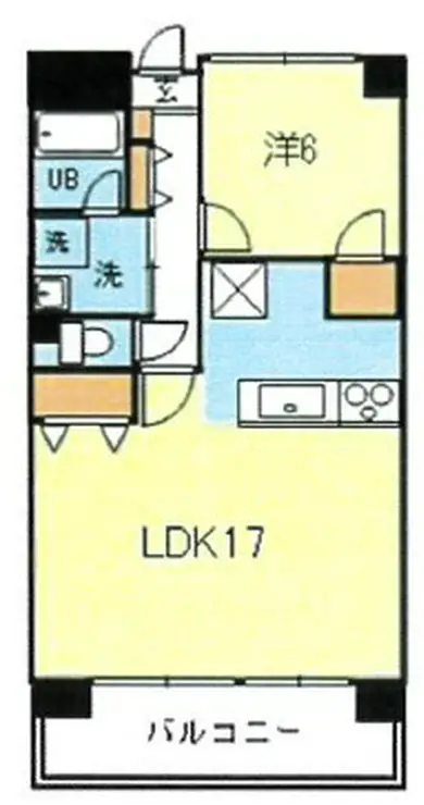 リバーデール 2階階 間取り