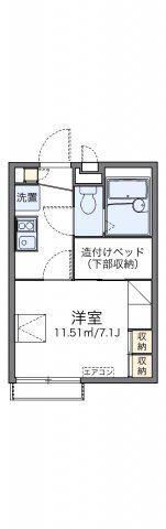 レオパレスフェアリーテールI(1K/2階)の間取り写真