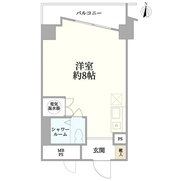 第32宮庭マンション 7階階 間取り