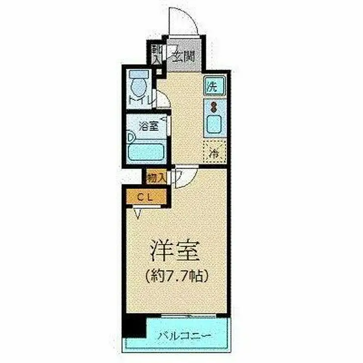 プレール・ドゥーク東京ベイII 7階階 間取り