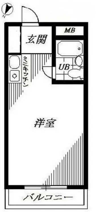 パークノヴァ渋谷 4階階 間取り