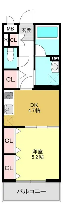 アマルフィ 3階階 間取り