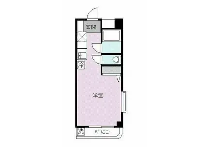 シーマビルナンバー3(1K/3階)の間取り写真