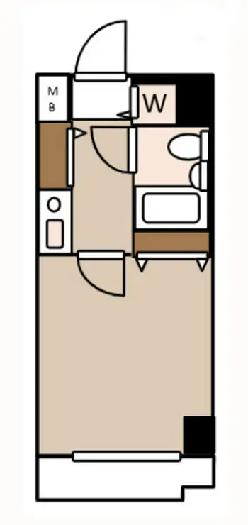 広洋フォルム大通り公園 4階階 間取り