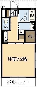 プリモサージュ神宮東(1K/1階)の間取り写真