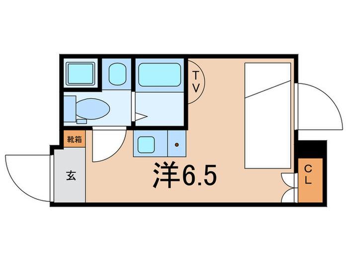 RA GRANDE YOTSUYA(ワンルーム/2階)の間取り写真