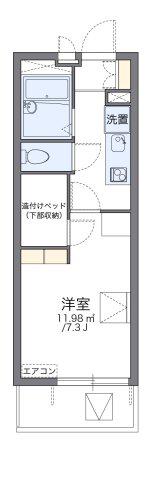 レオパレス山元(1K/3階)の間取り写真