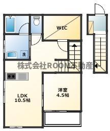 LIETO T(1LDK/2階)の間取り写真