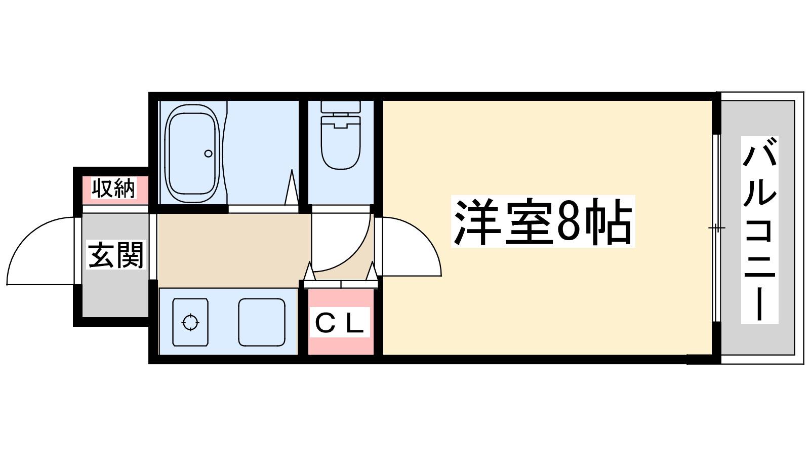 ロフトサヨ(1K/2階)の間取り写真